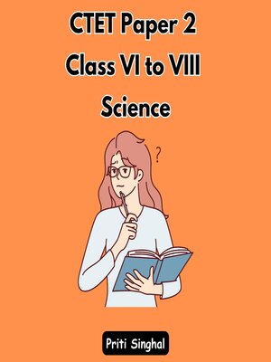 cover image of CTET Paper 2 Class VI to VIII Science